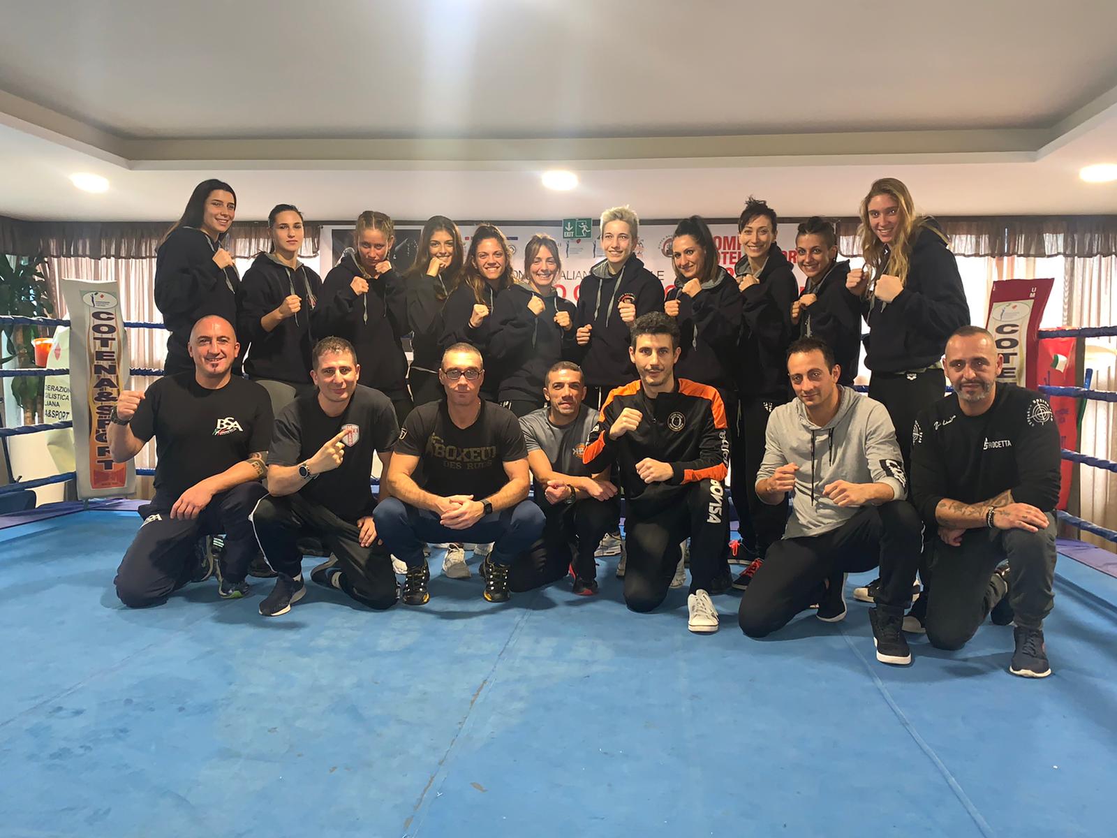 Squadra LombardiaCampionato italiano Femminile di pugilato olimpionico a squadre Women Boxing League 2019 asd ruan boxing